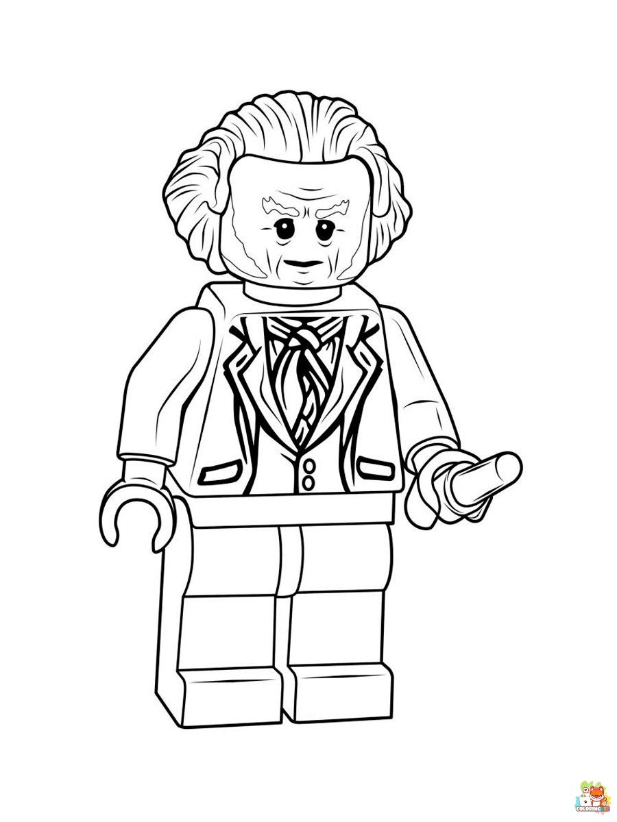Lego Harry Potter Coloring Pages free