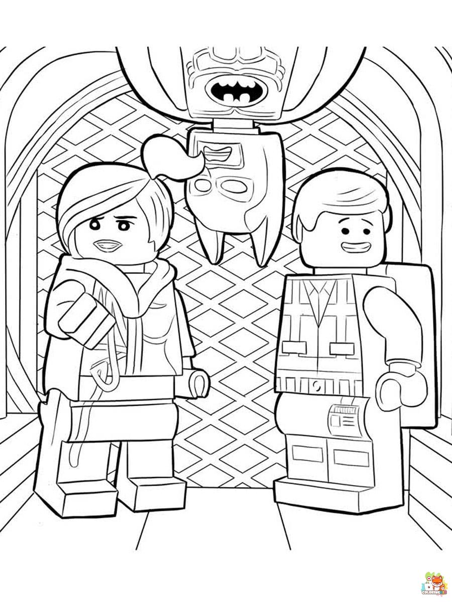 Lego Movie Coloring Pages 10