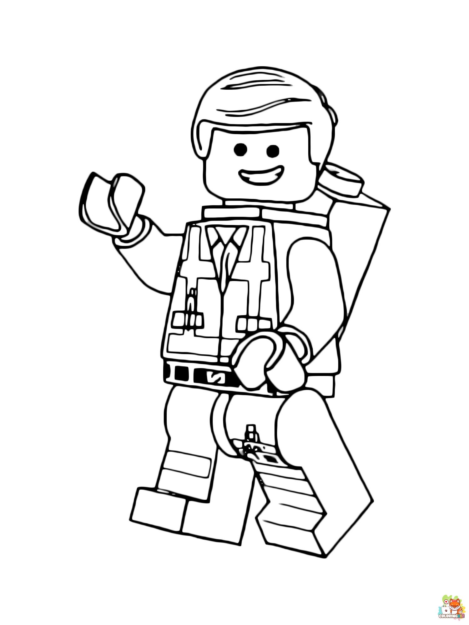 Lego Movie Coloring Pages free