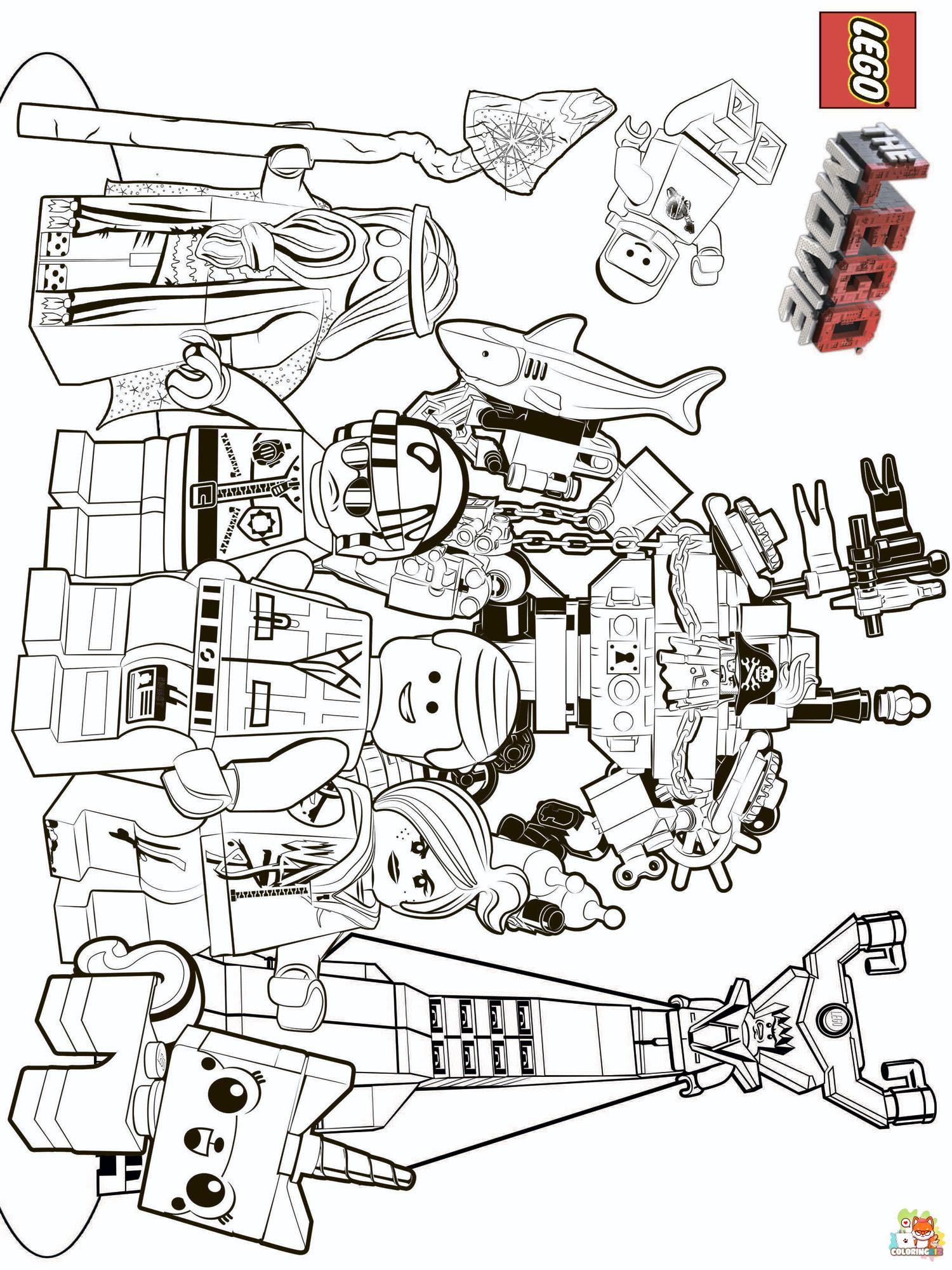Lego Movie Coloring Pages 8