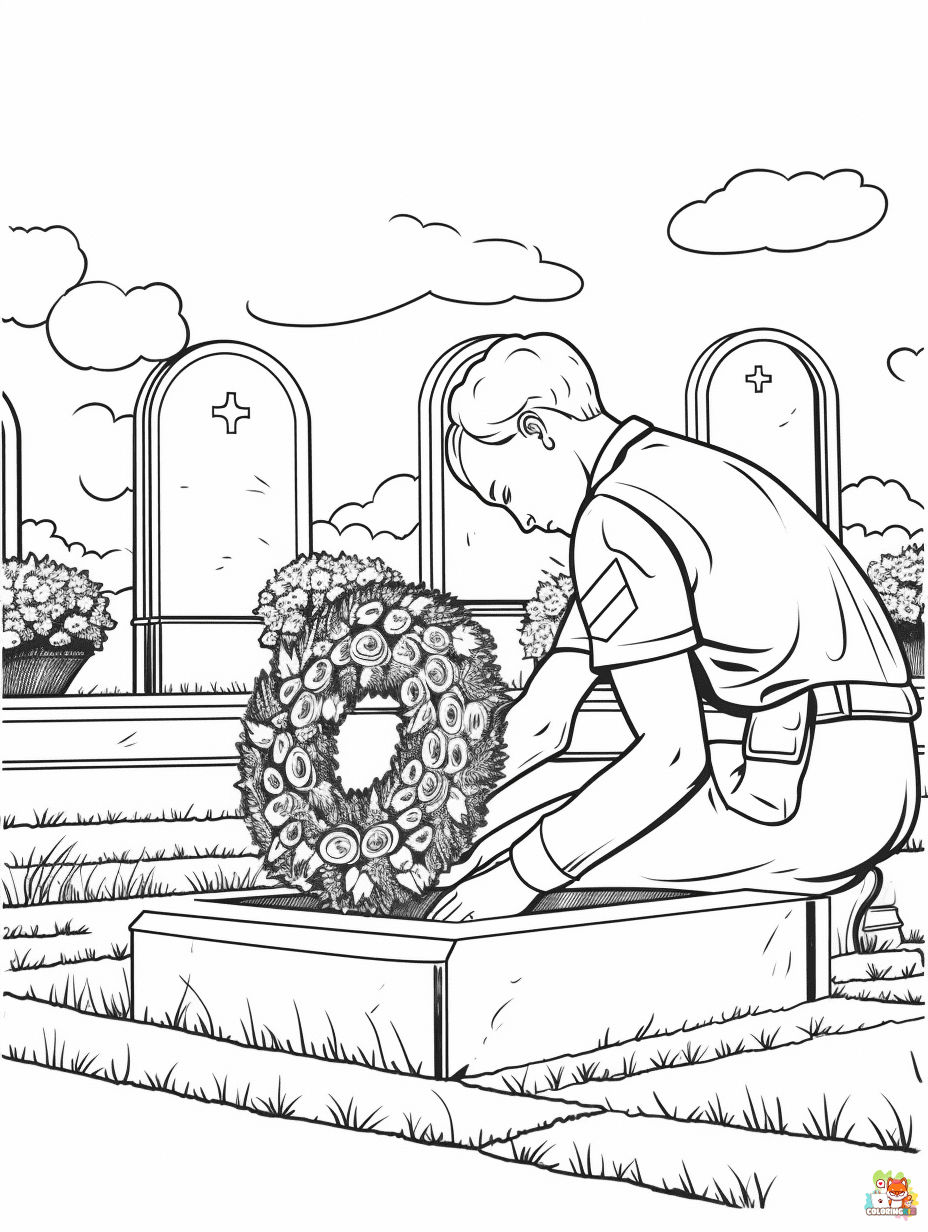 Memorial Day coloring pages 2