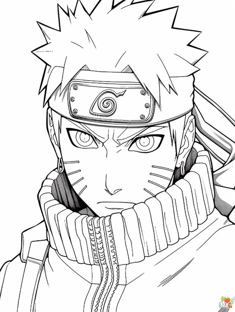 Naruto coloring pages 2