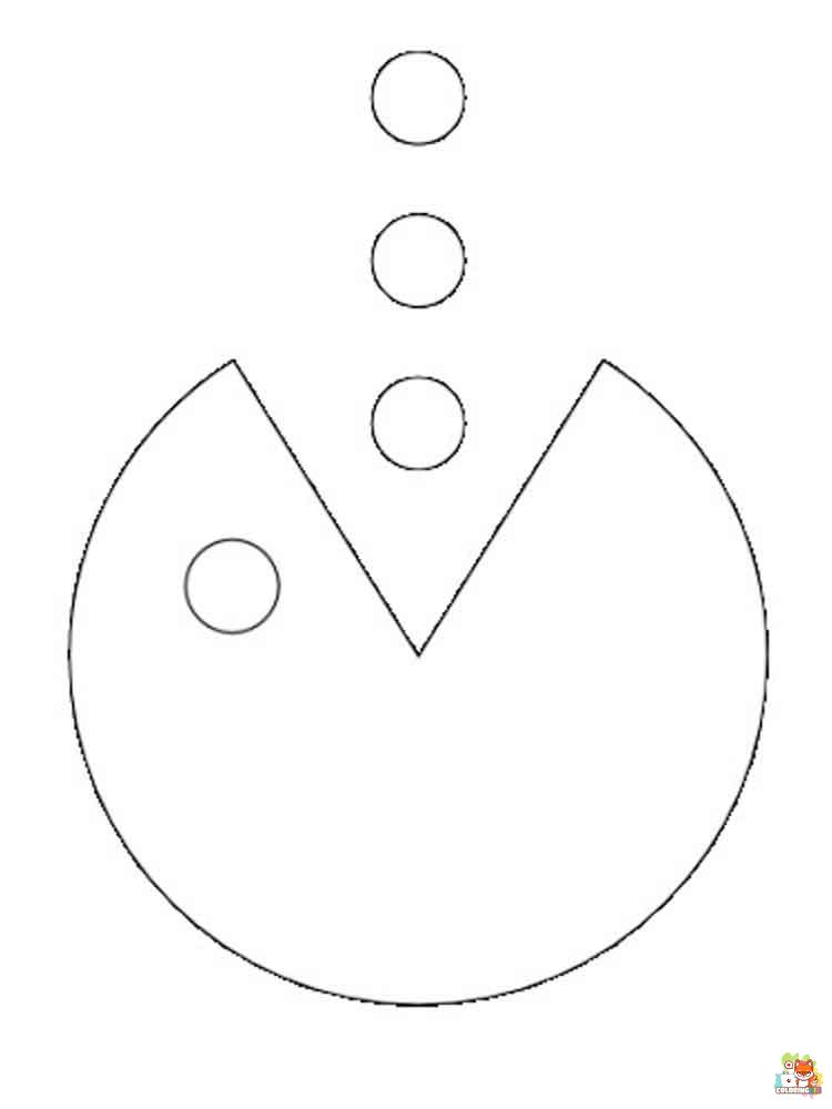 Pac Man Coloring Pages 13