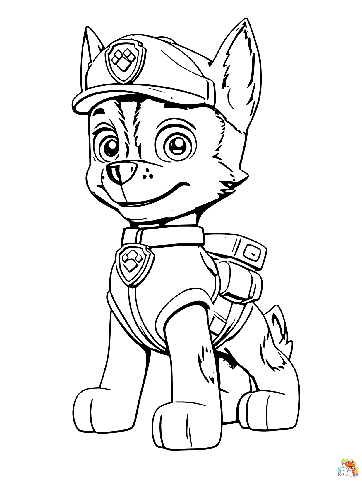Paw Patrol Coloring Pages 11