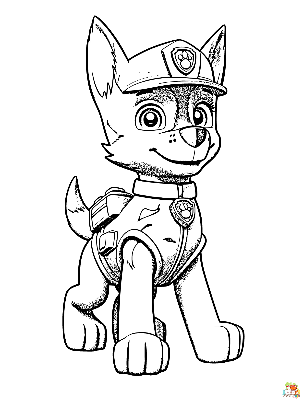 Paw Patrol Coloring Pages for kids 2