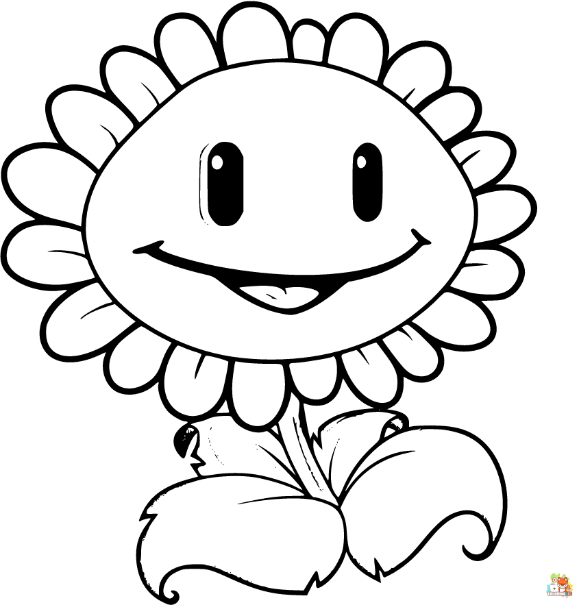 Plants vs. Zombies coloring pages printable