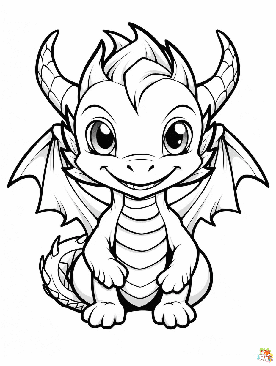 Printable Wings of Fire coloring sheets