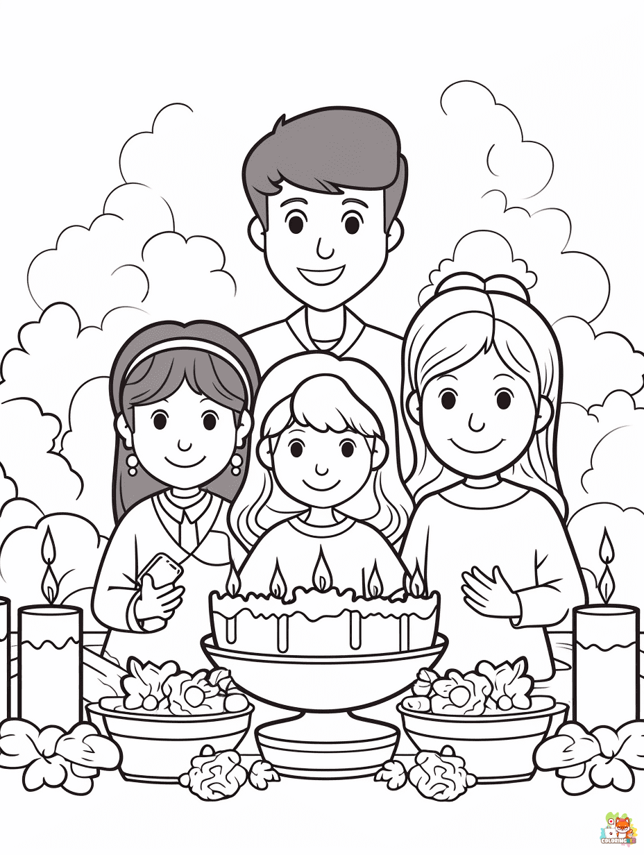Shavuot coloring pages 1