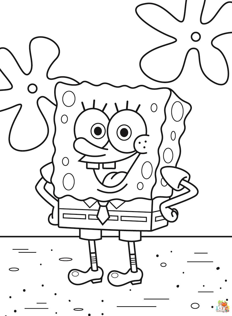 Spongebob Coloring Pages 3