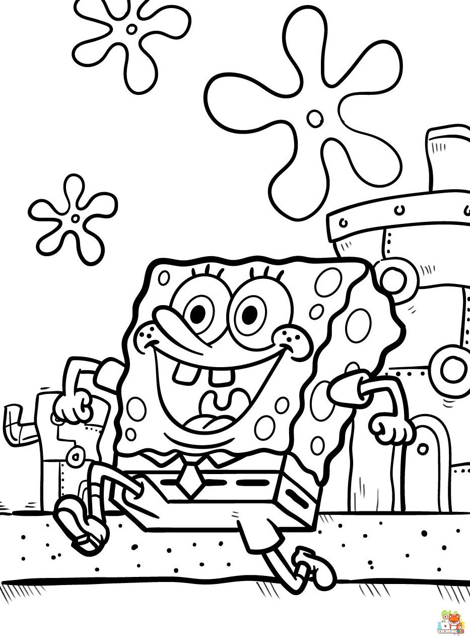 Spongebob Coloring Pages 5