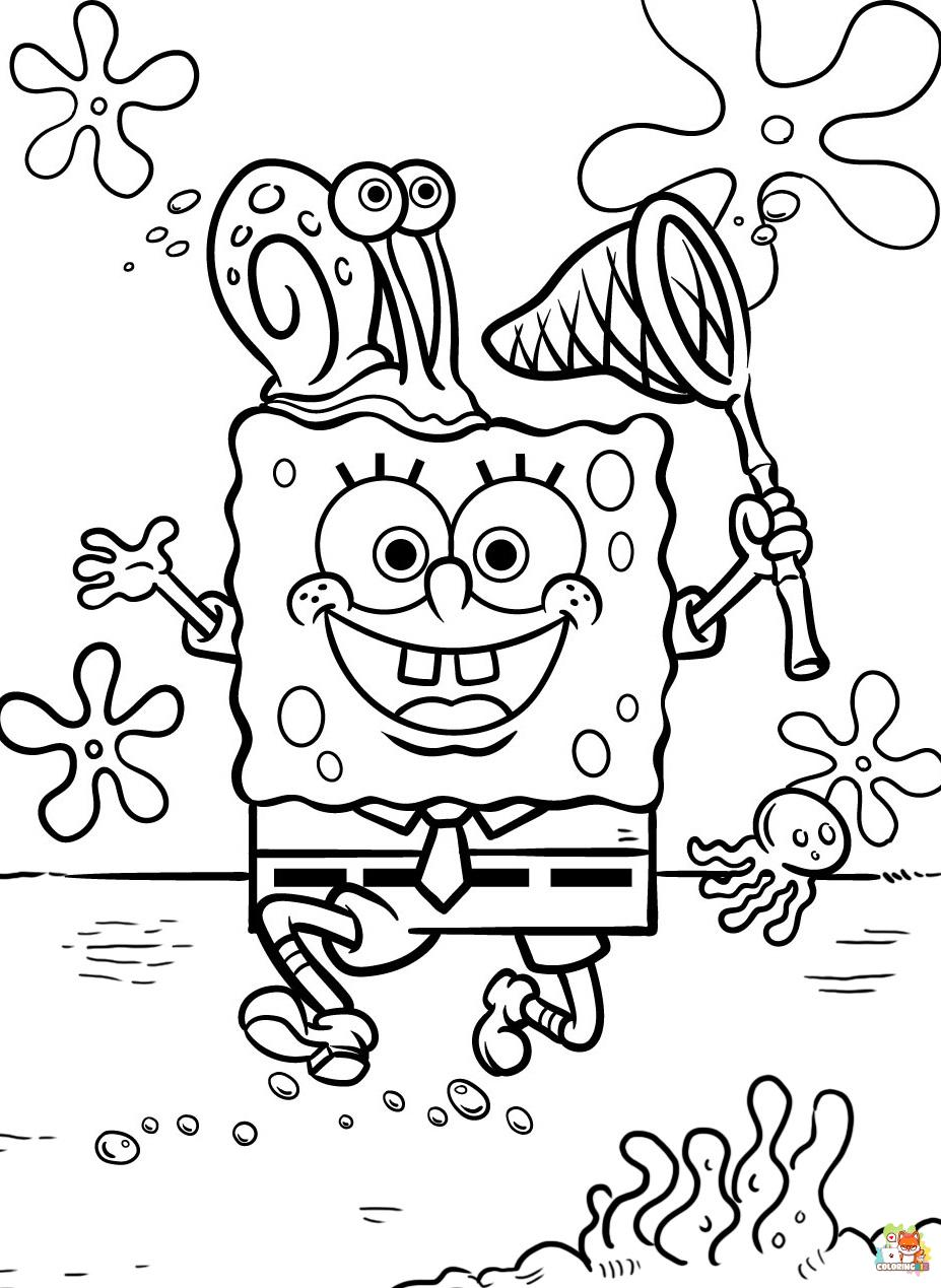 Spongebob Coloring Pages 6