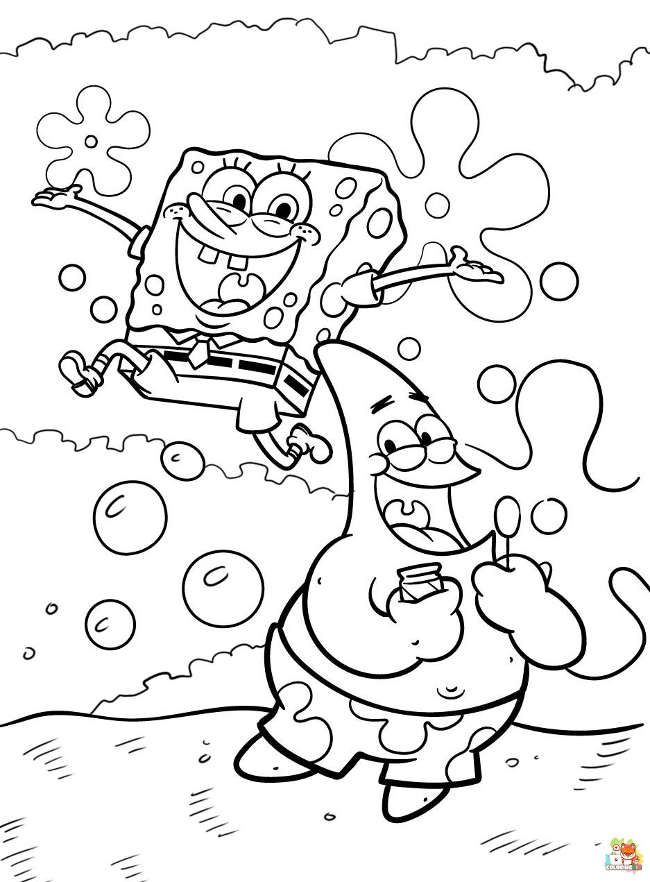 Spongebob Coloring Pages 7