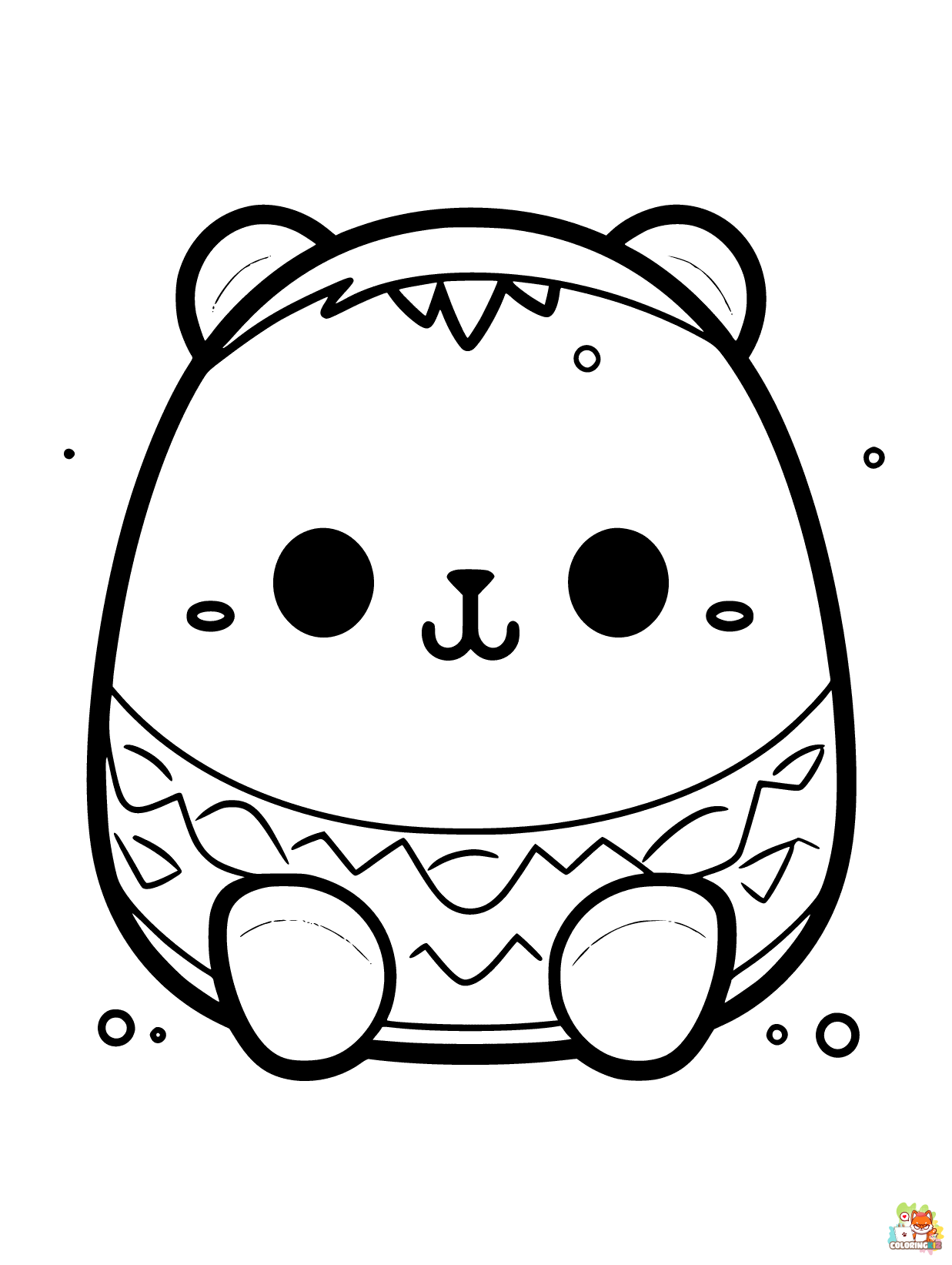 Squishmallows coloring pages printable 1