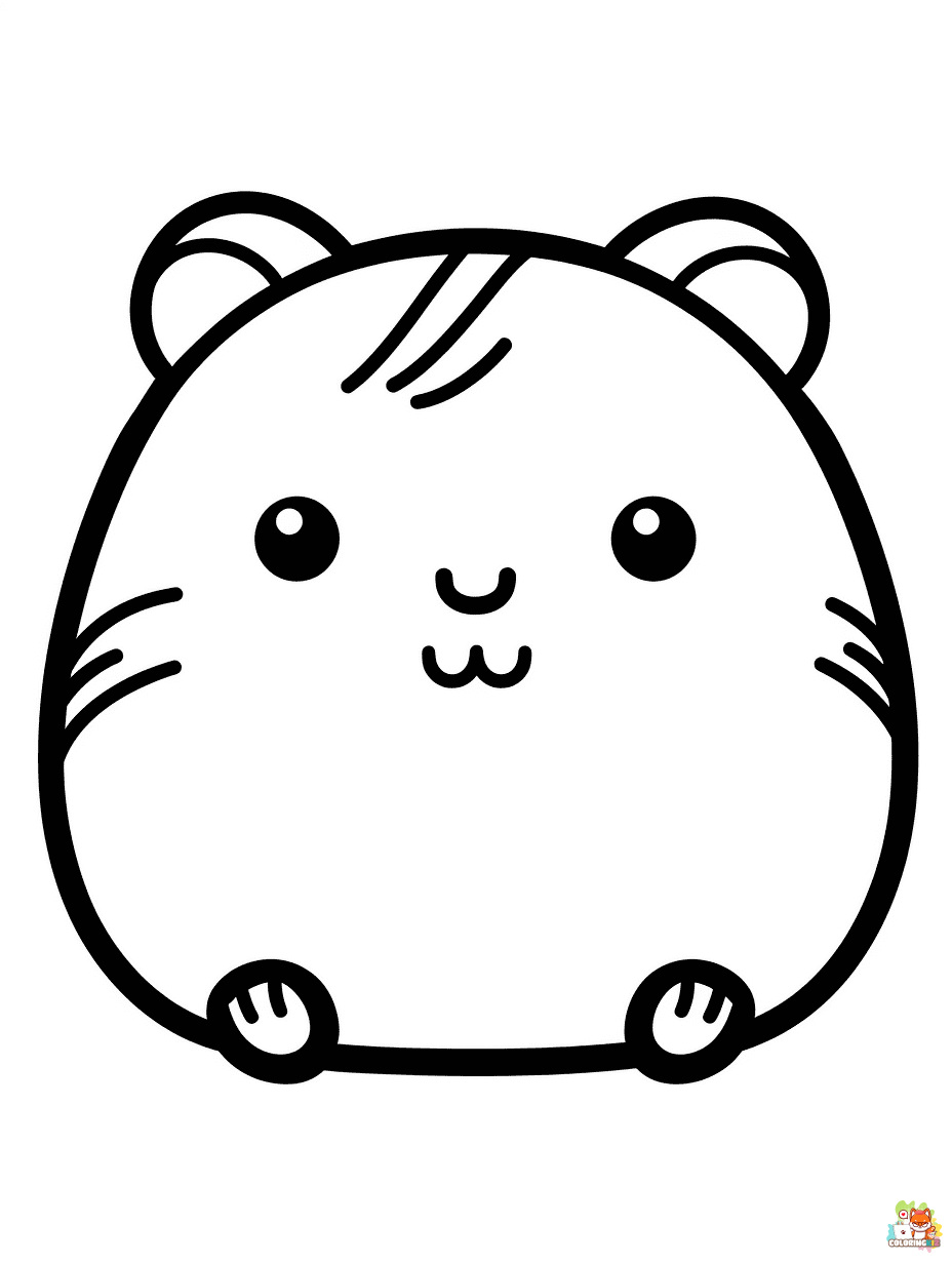 Squishmallows coloring pages printable free 1