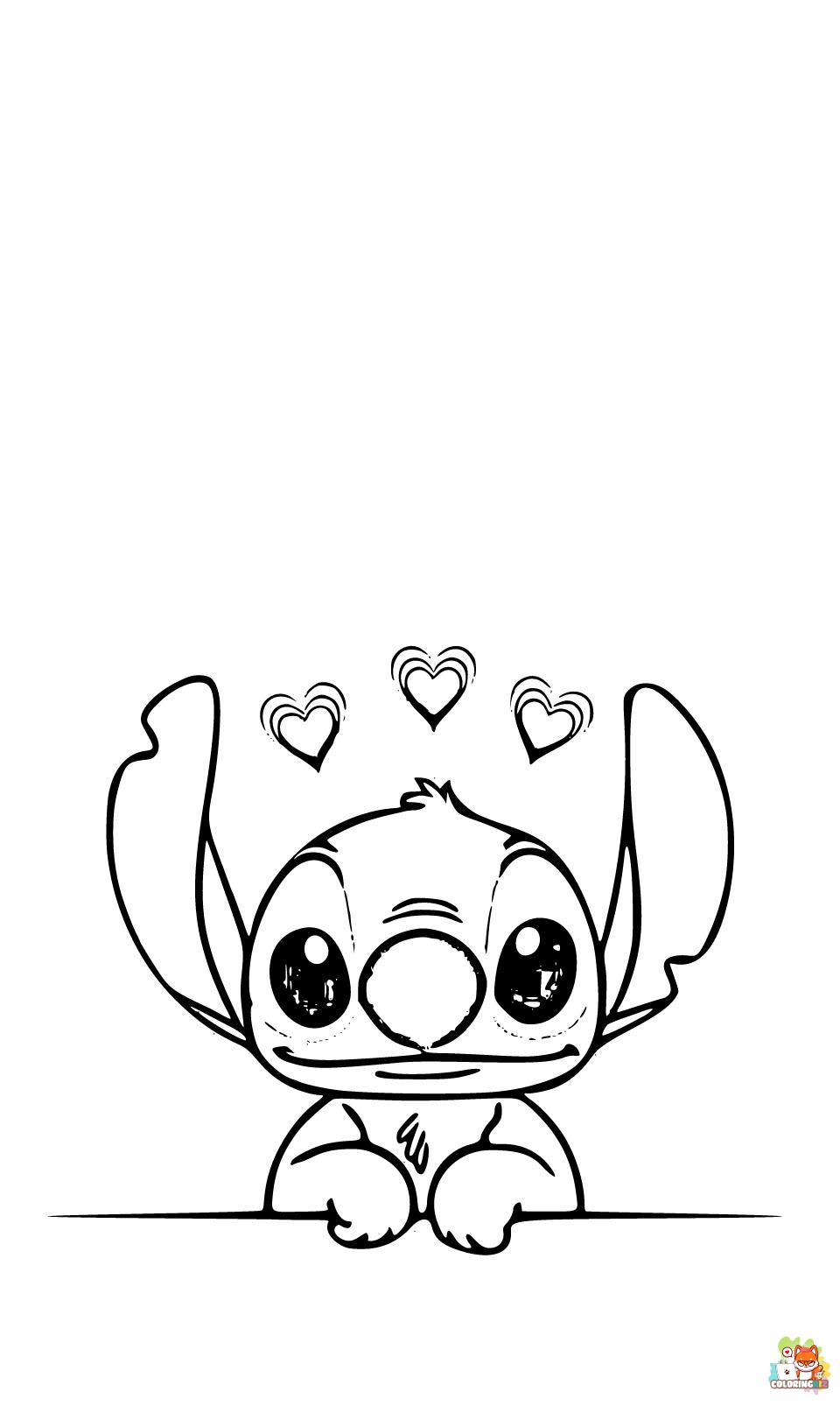 Stitch Coloring Pages 5