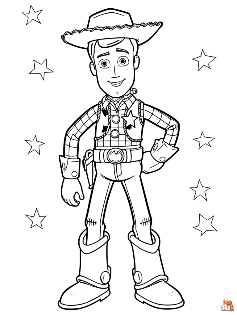 Toy Story coloring pages 2