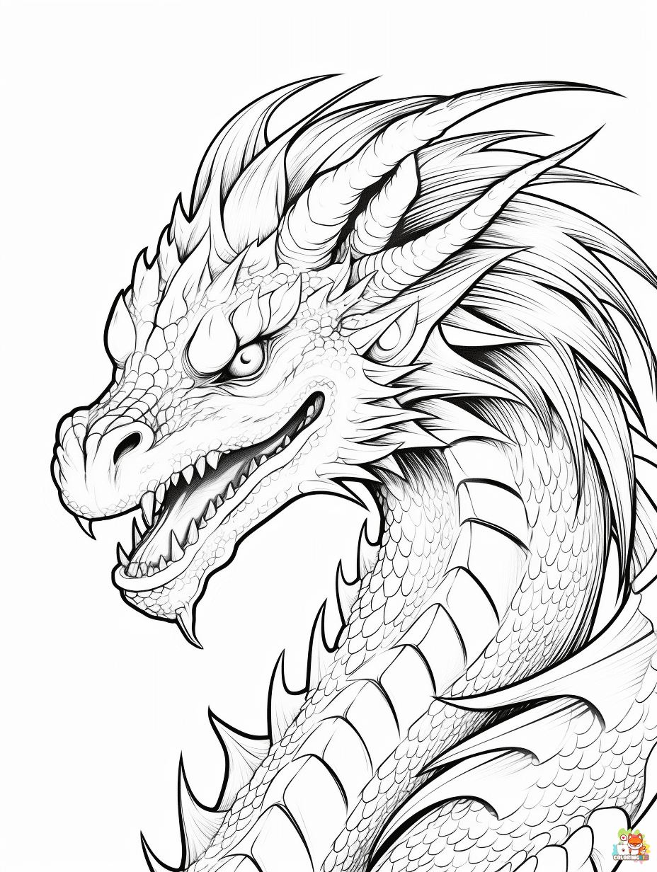 Wings of Fire coloring pages 1