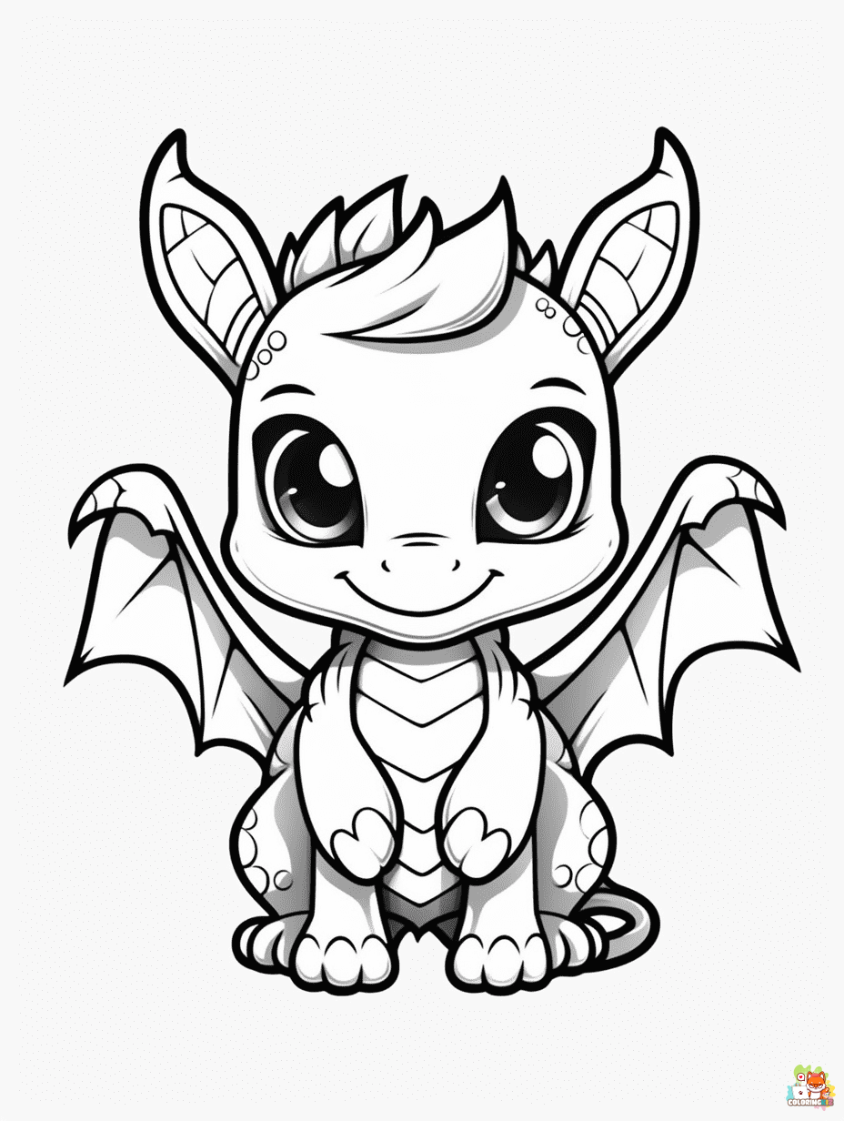 Wings of Fire coloring pages free 1