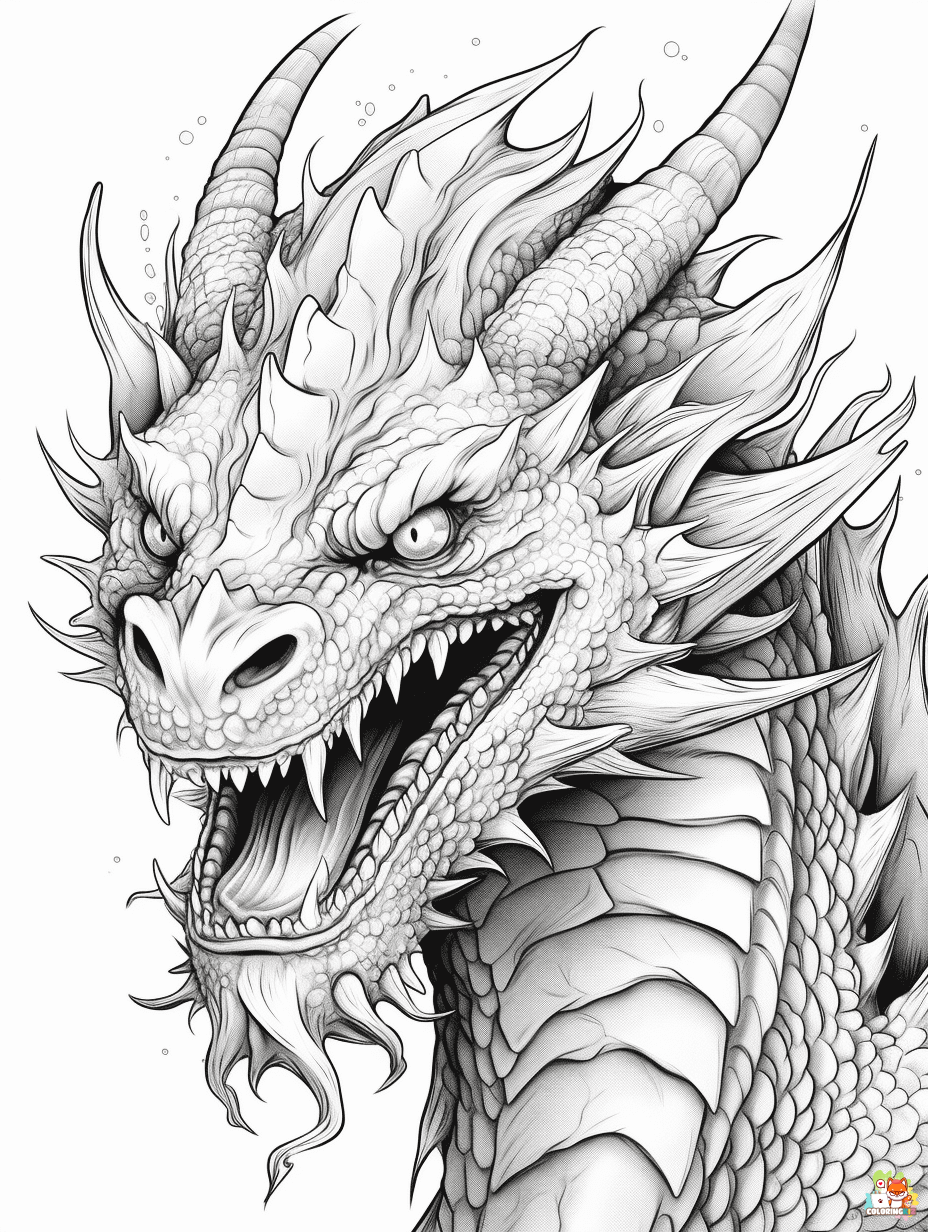 Wings of Fire coloring pages printable 1