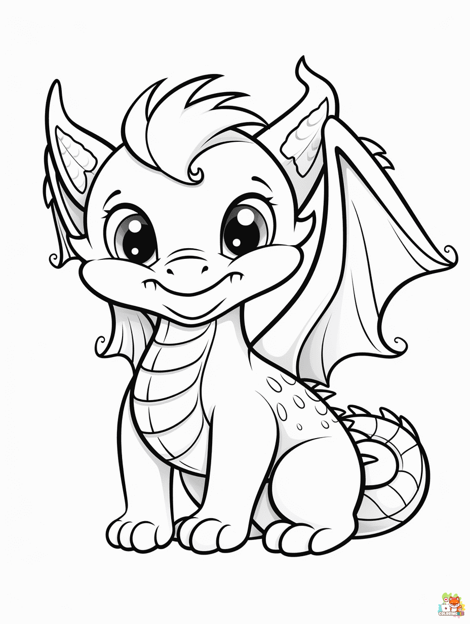 Wings of Fire coloring pages to print