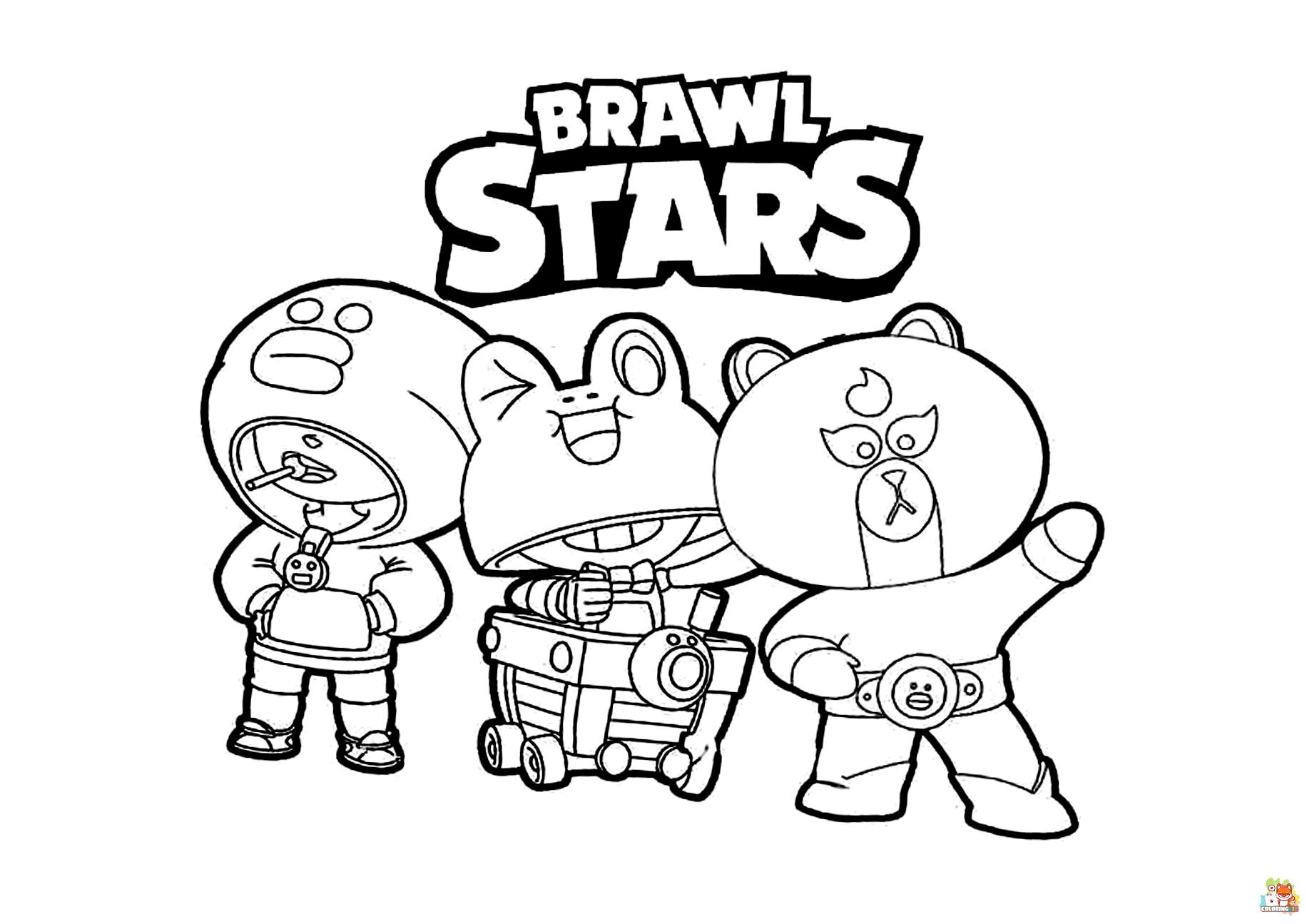 brawl stars coloring pages 10