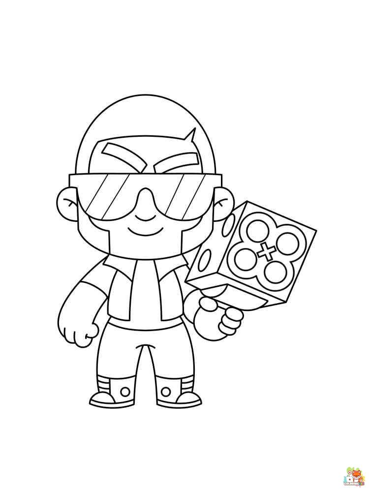 brawl stars coloring pages 2