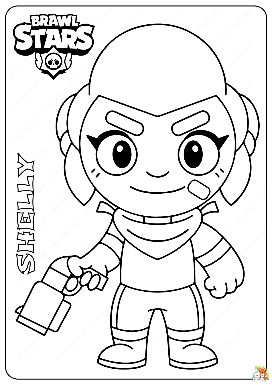 brawl stars coloring pages 3