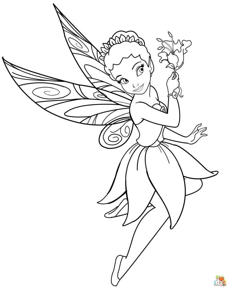 coloring pages fairy 1
