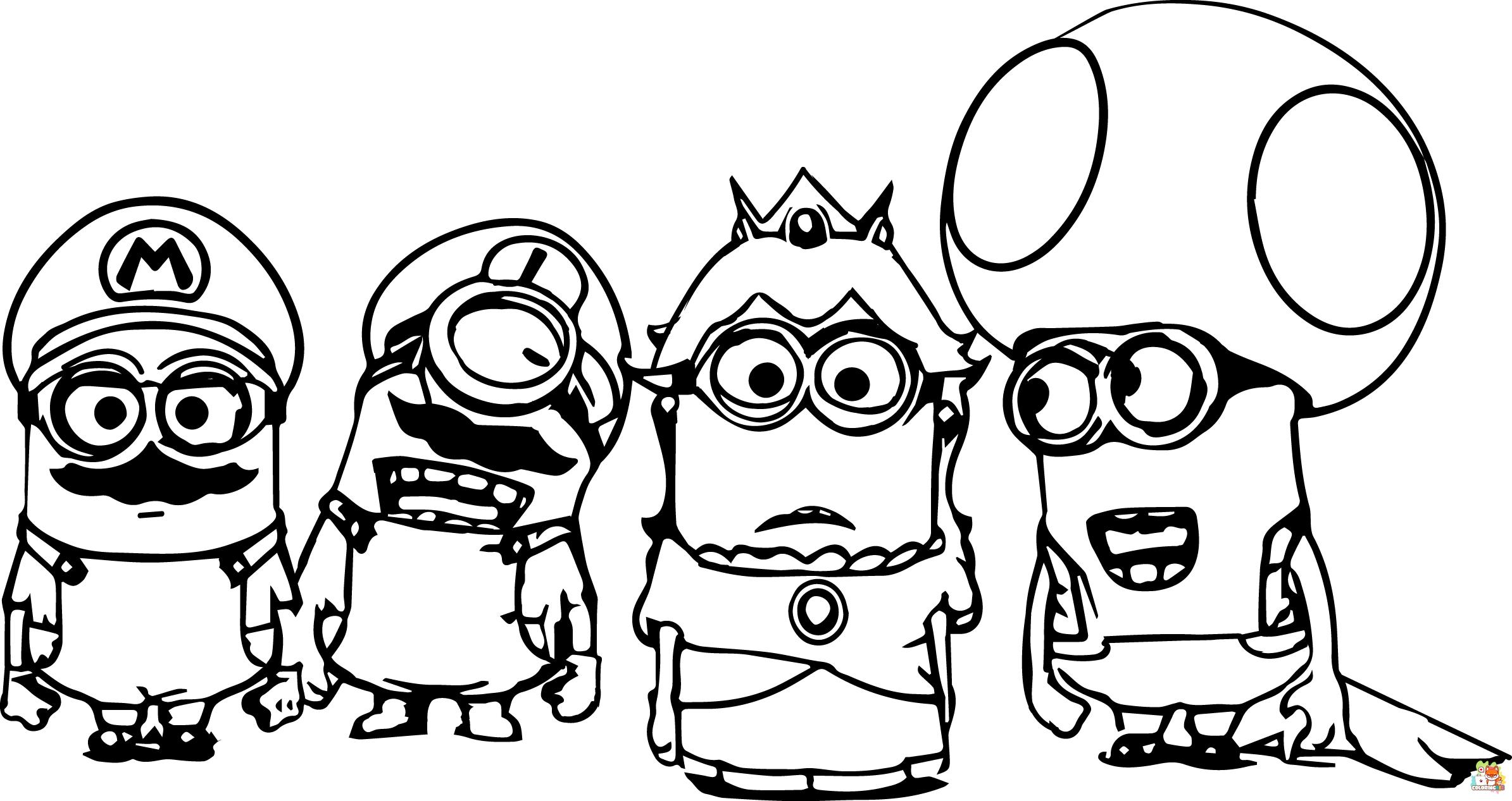 coloring pages minions 5