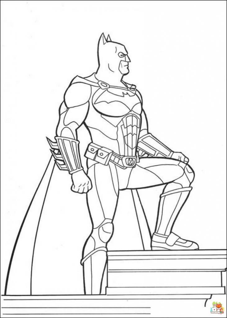 coloring pages superhero