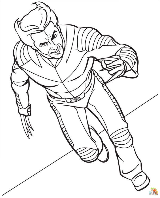 coloring pages superheroes 3