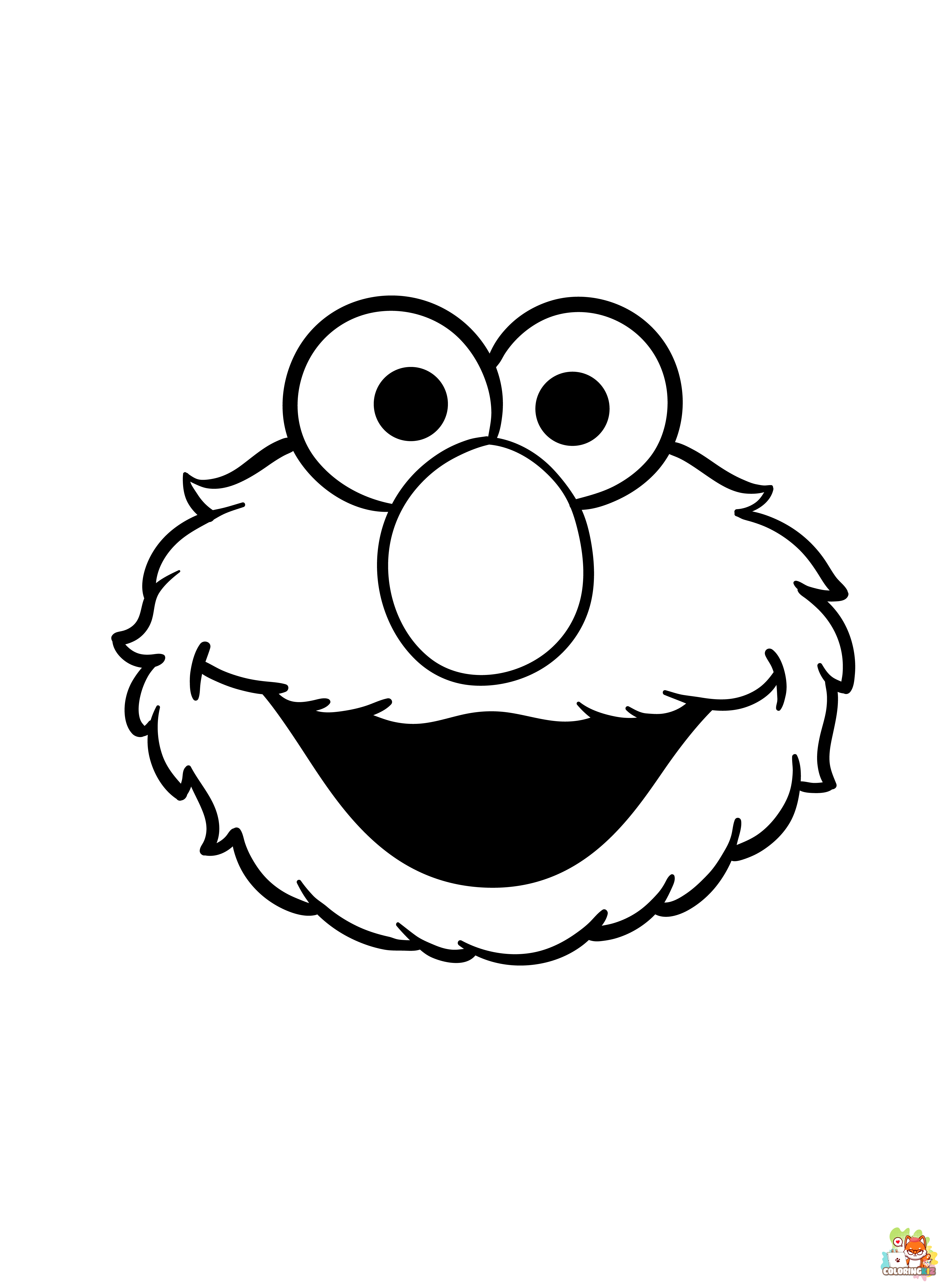 elmo coloring pages 3