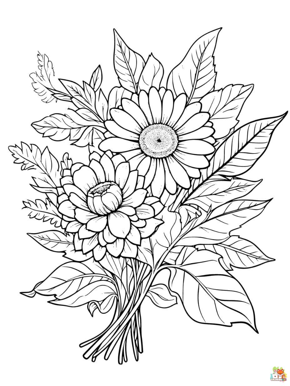 fall coloring pages for kids