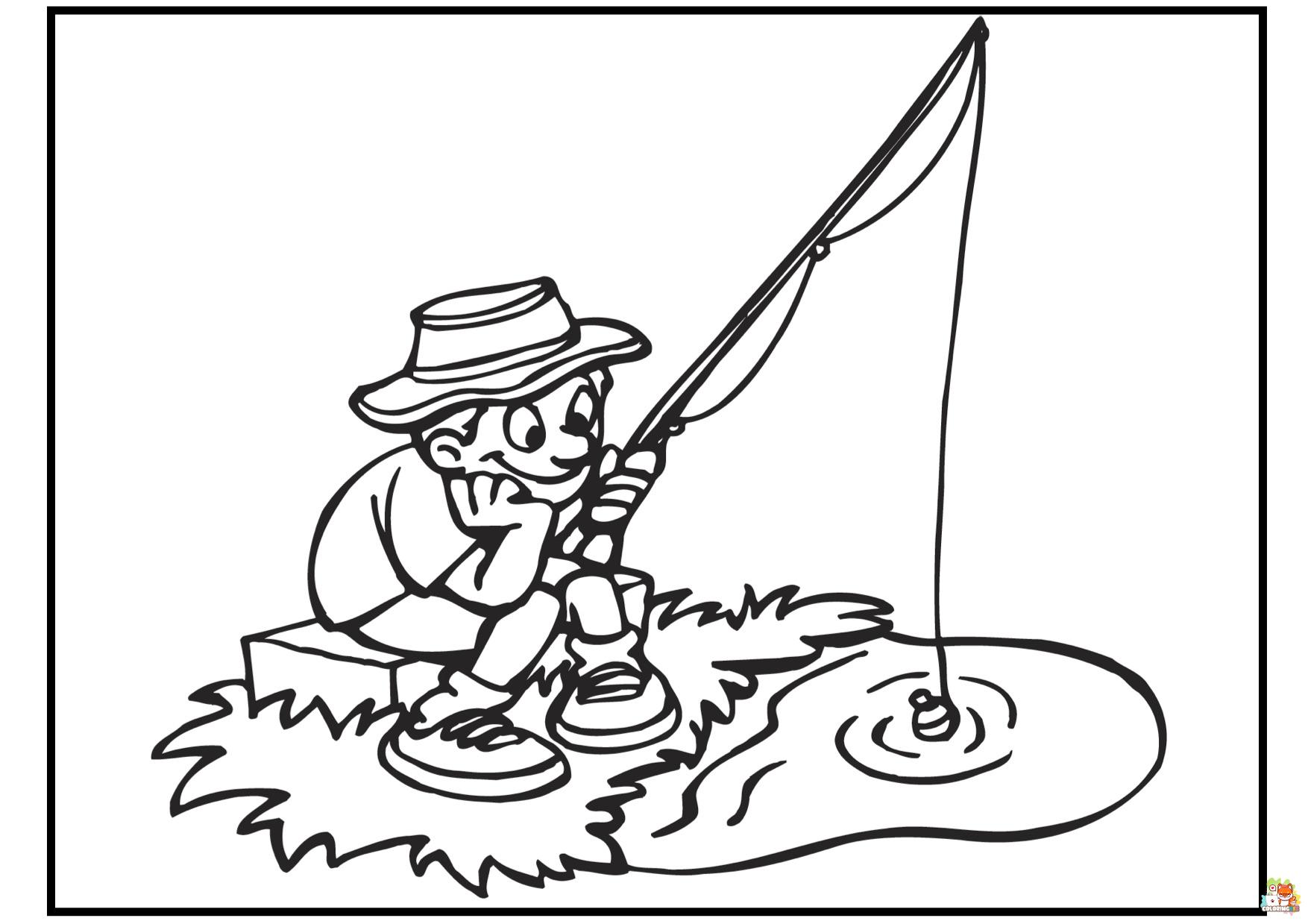 fishing coloring pages 3