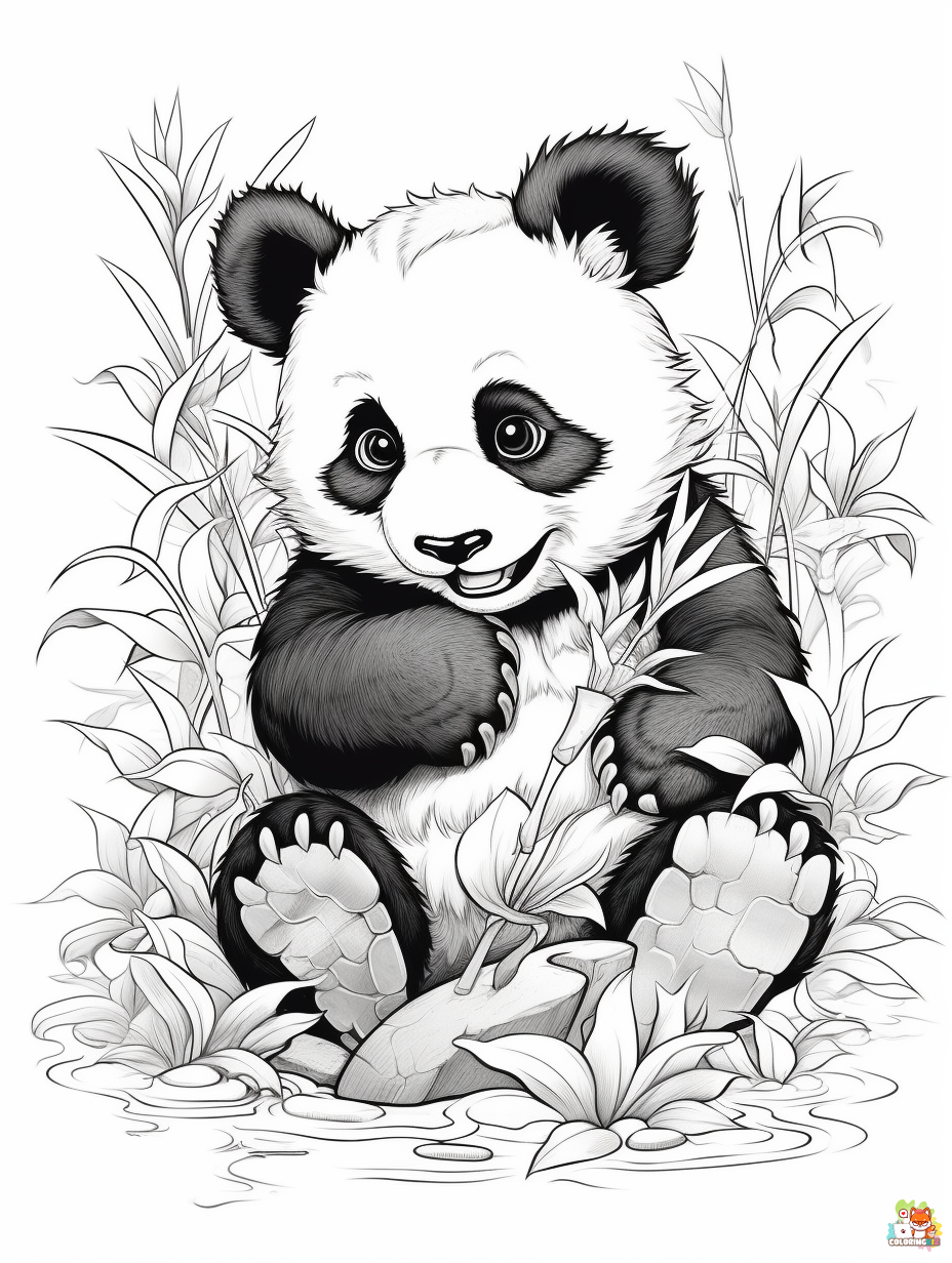 gbcoloring Panda Coloring pages for kids Panda and his family s 88e82351 e67a 4393 97ba 22ceafa93458