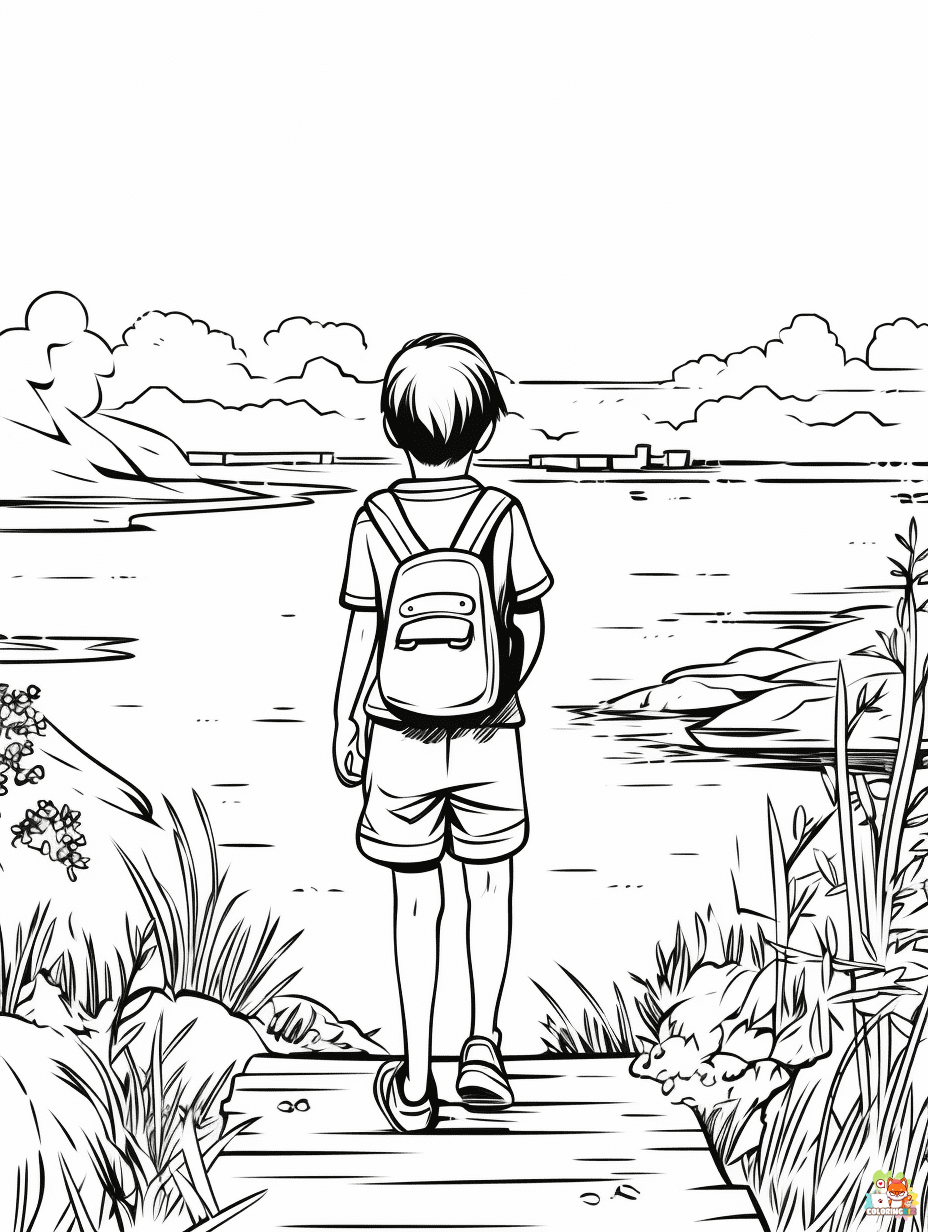 goodbye summer coloring pages to print 1
