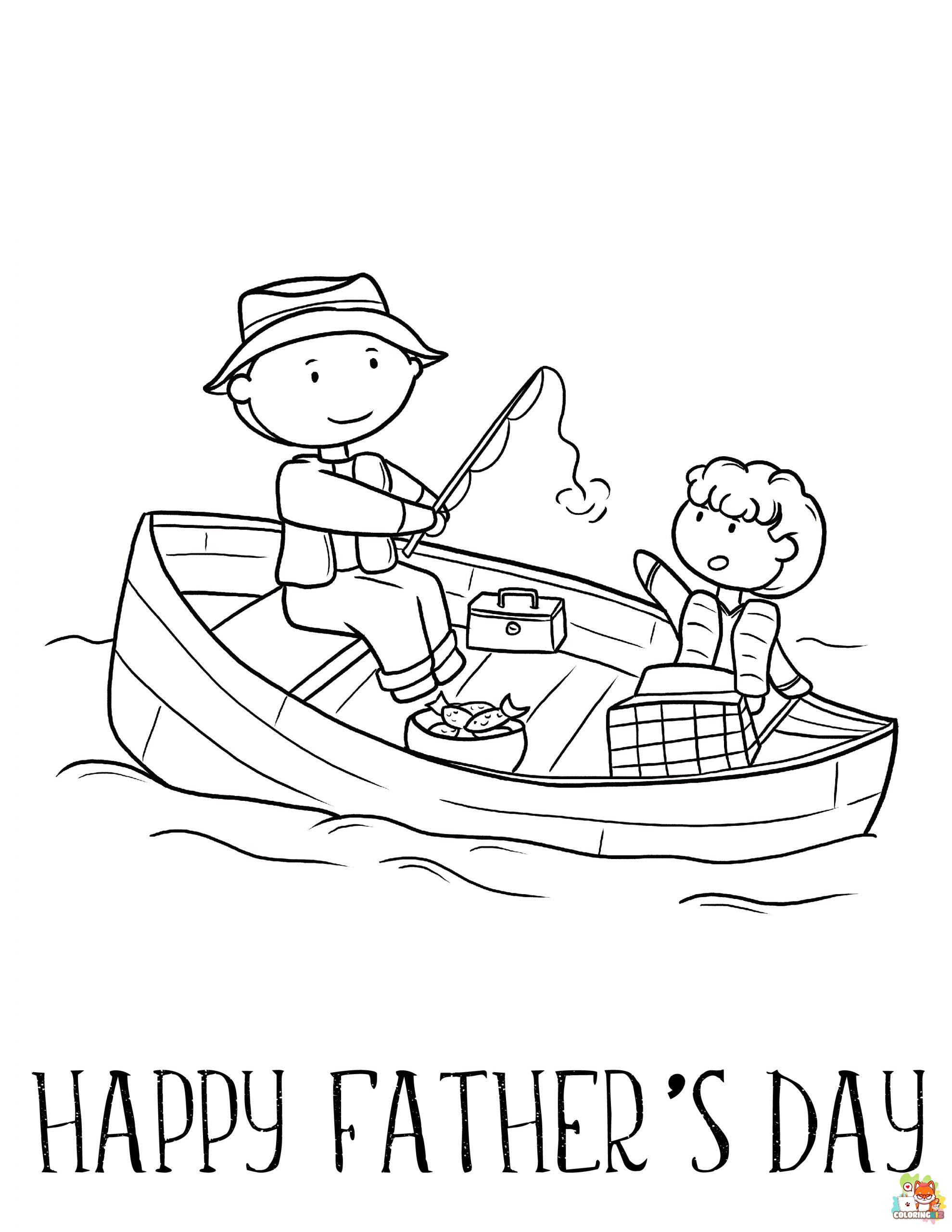 happy fathers day coloring pages 3