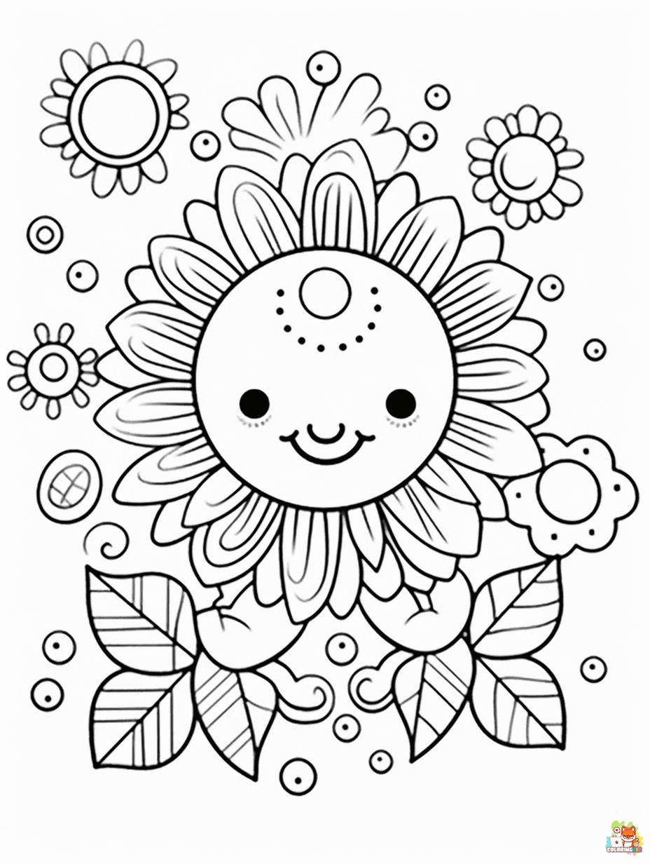 hello summer coloring pages to print 1