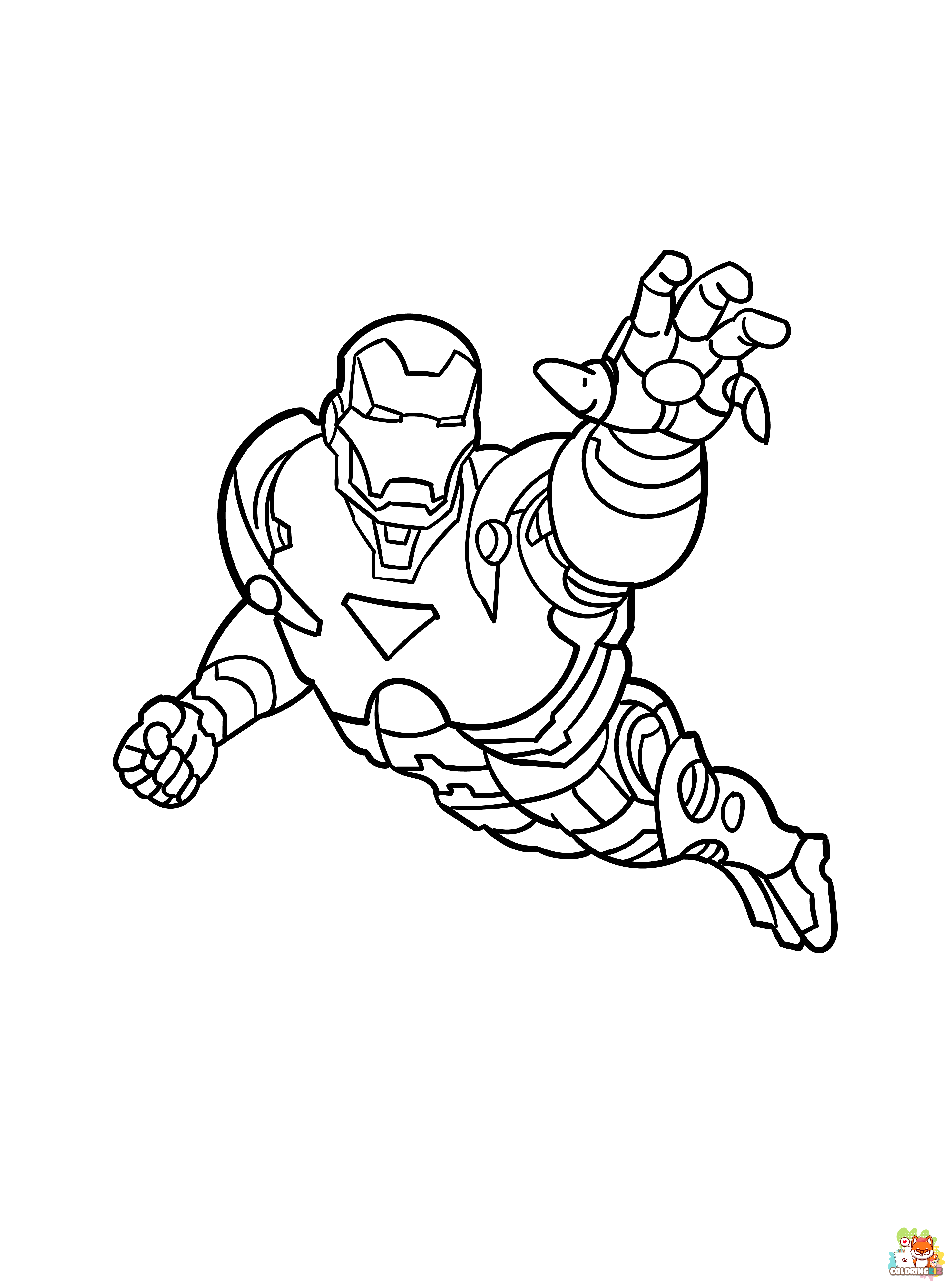 iron man coloring pages 4 1