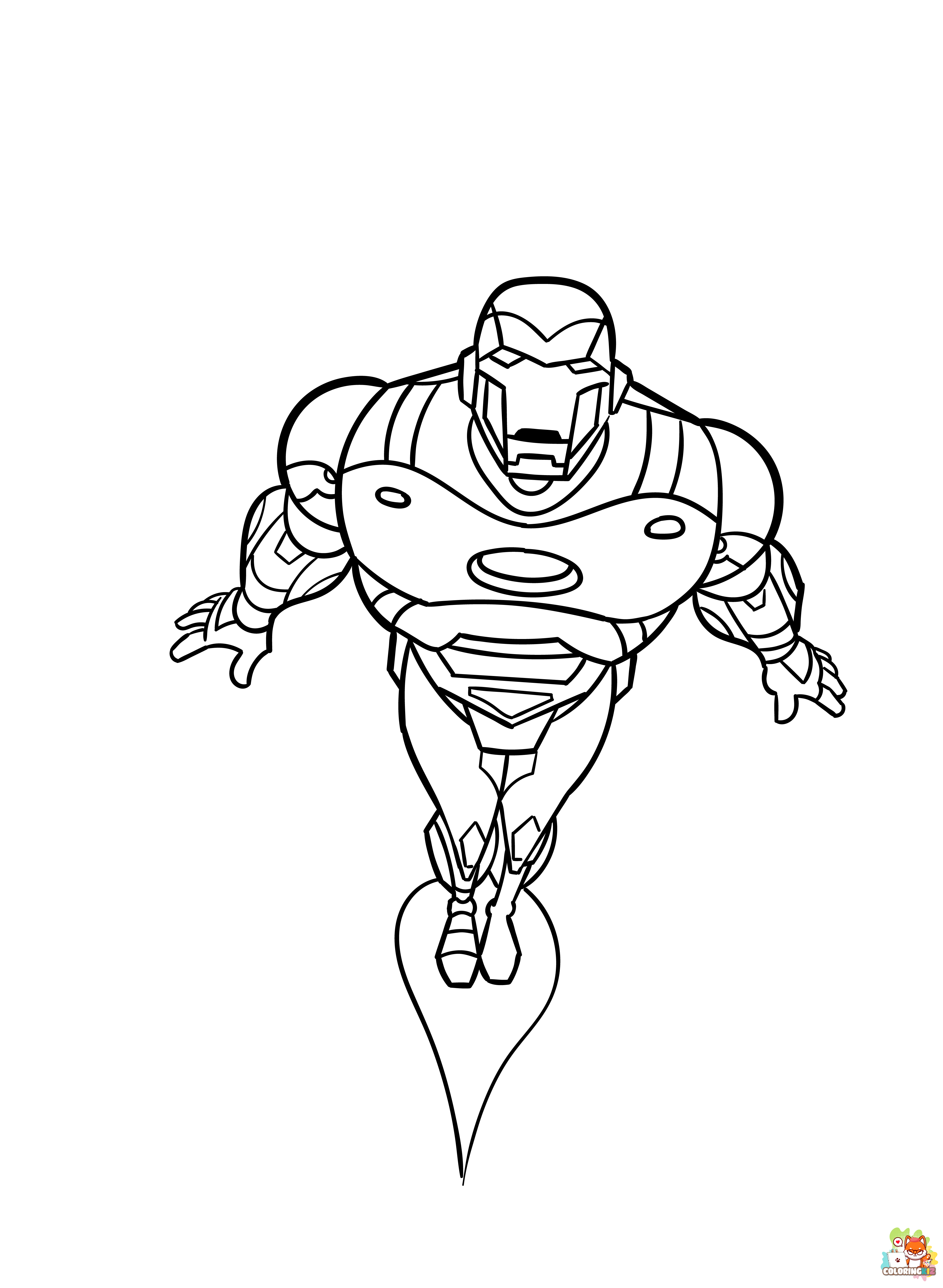 iron man coloring pages 5