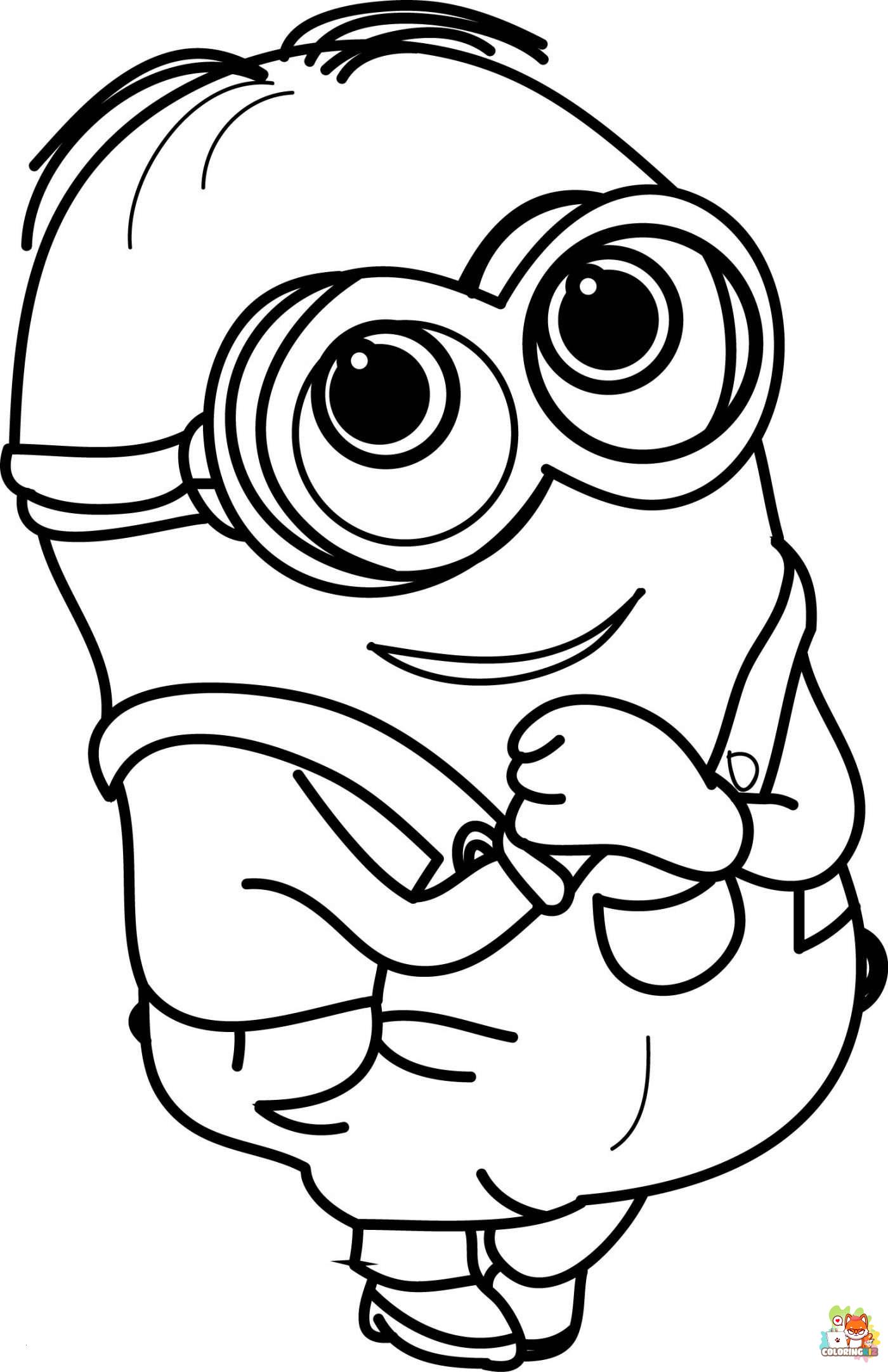 minion coloring pages 4