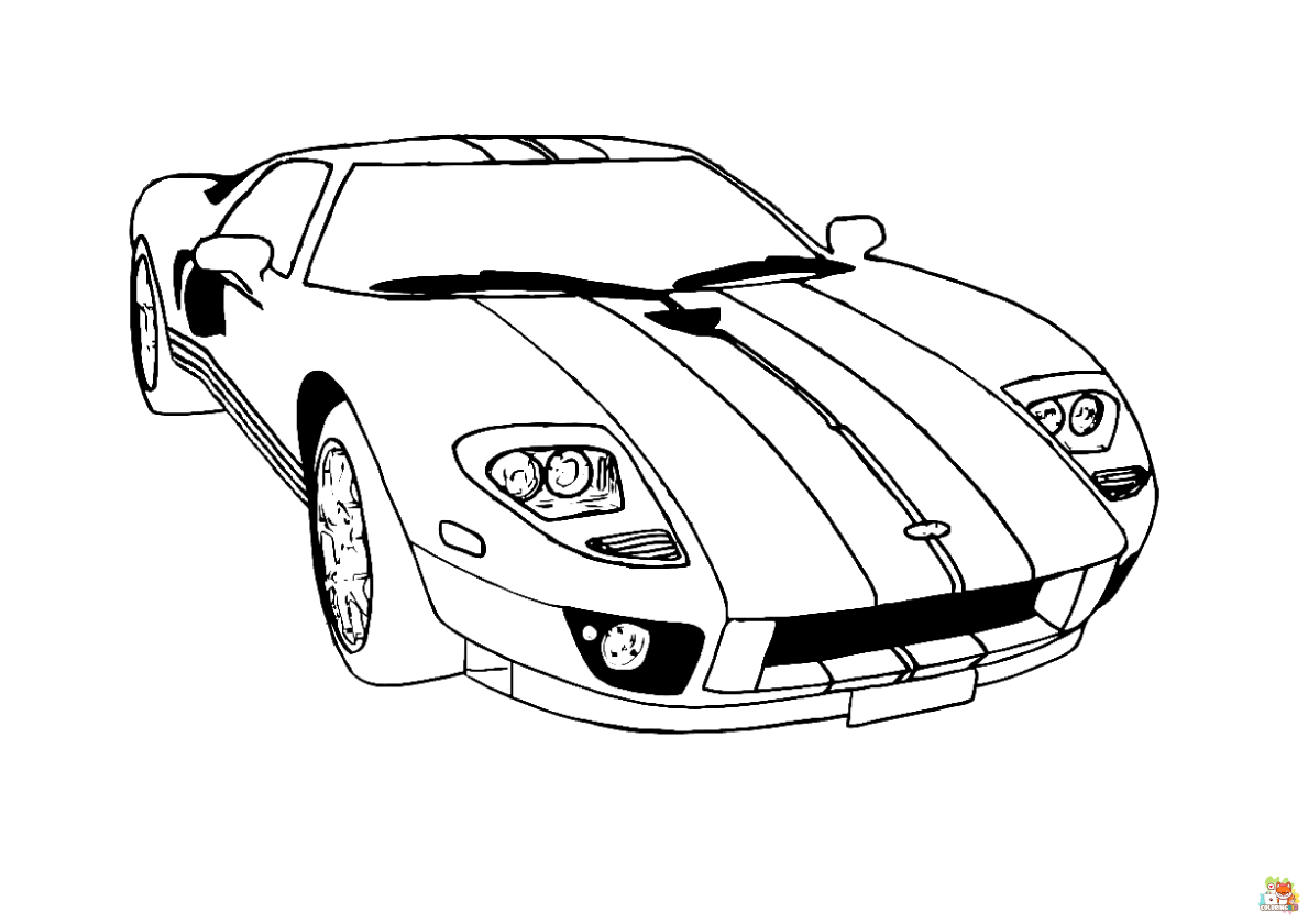 sports car coloring pages 1