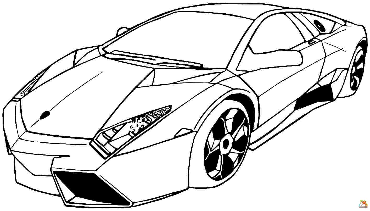 sports car coloring pages 4