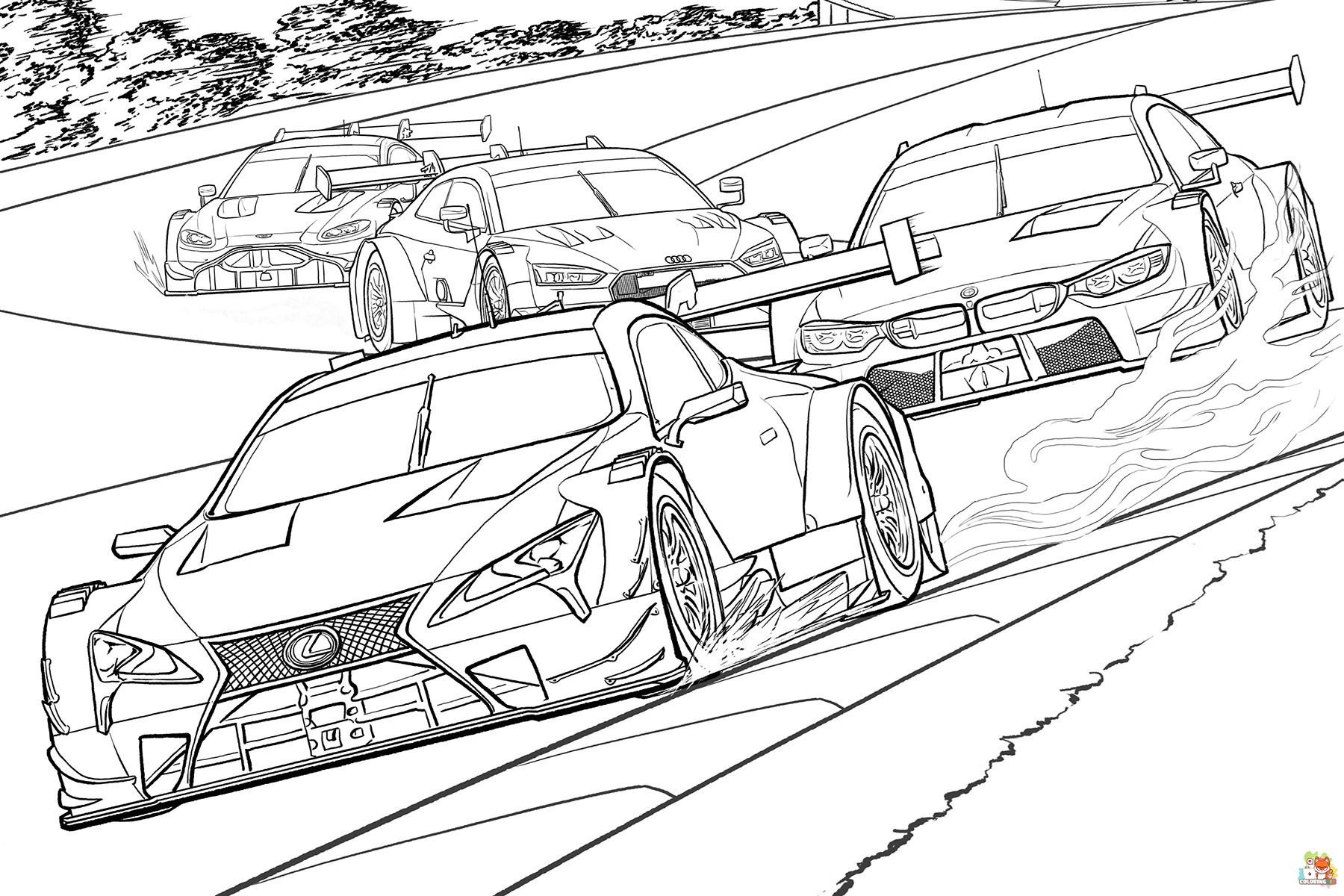 sports cars coloring pages 3