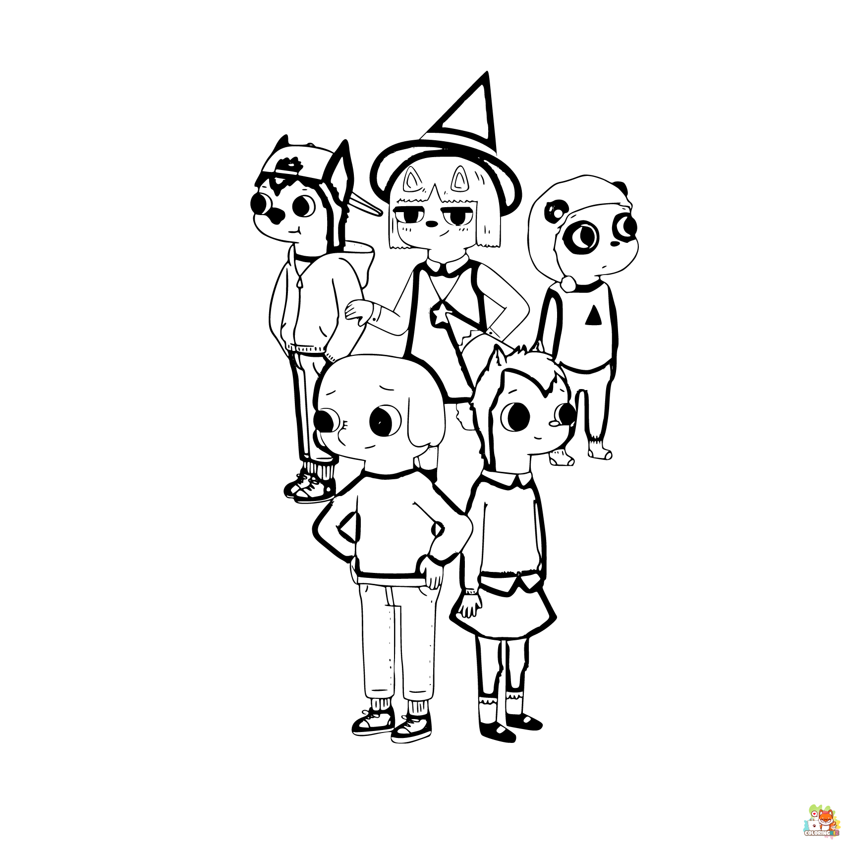 summer camp island coloring pages printable 1