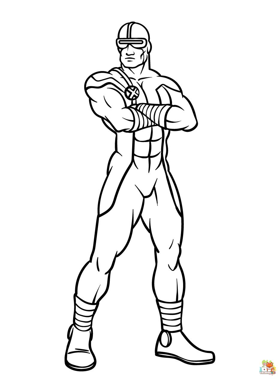 superhero coloring pages 2