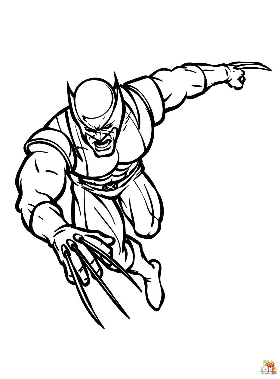 superhero coloring pages 3