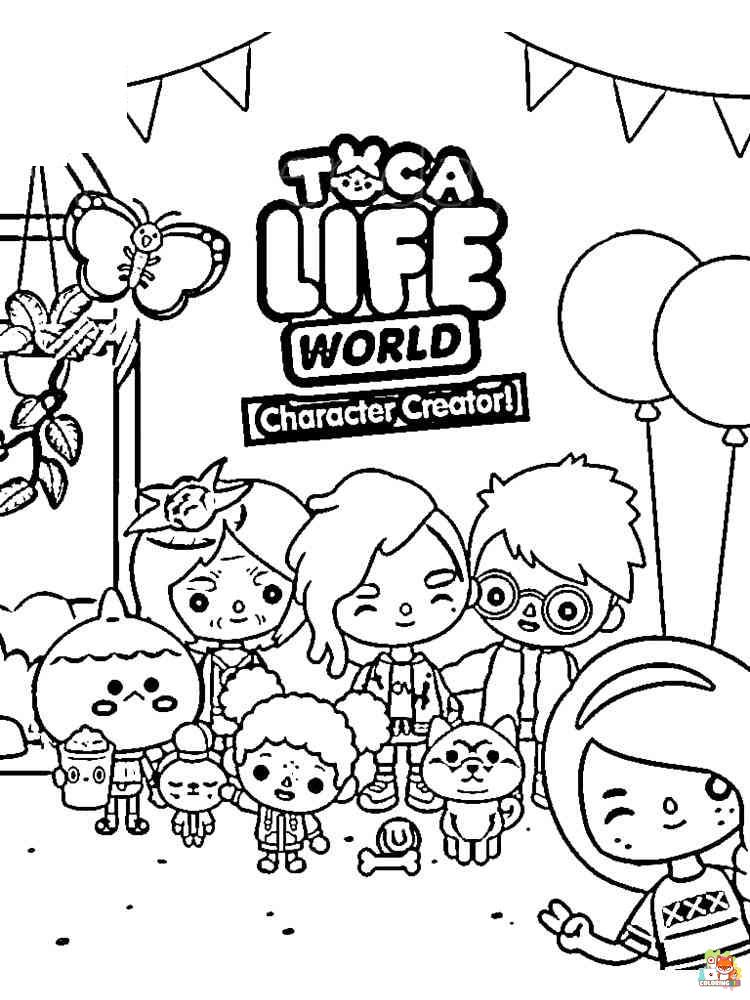 toca boca world coloring pages 4