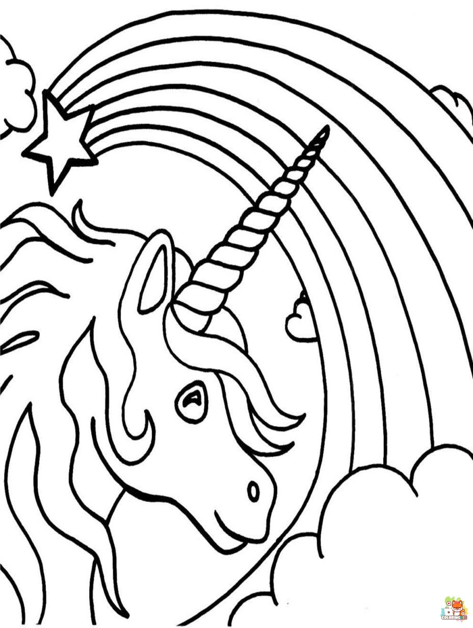 Free blank coloring pages for kids