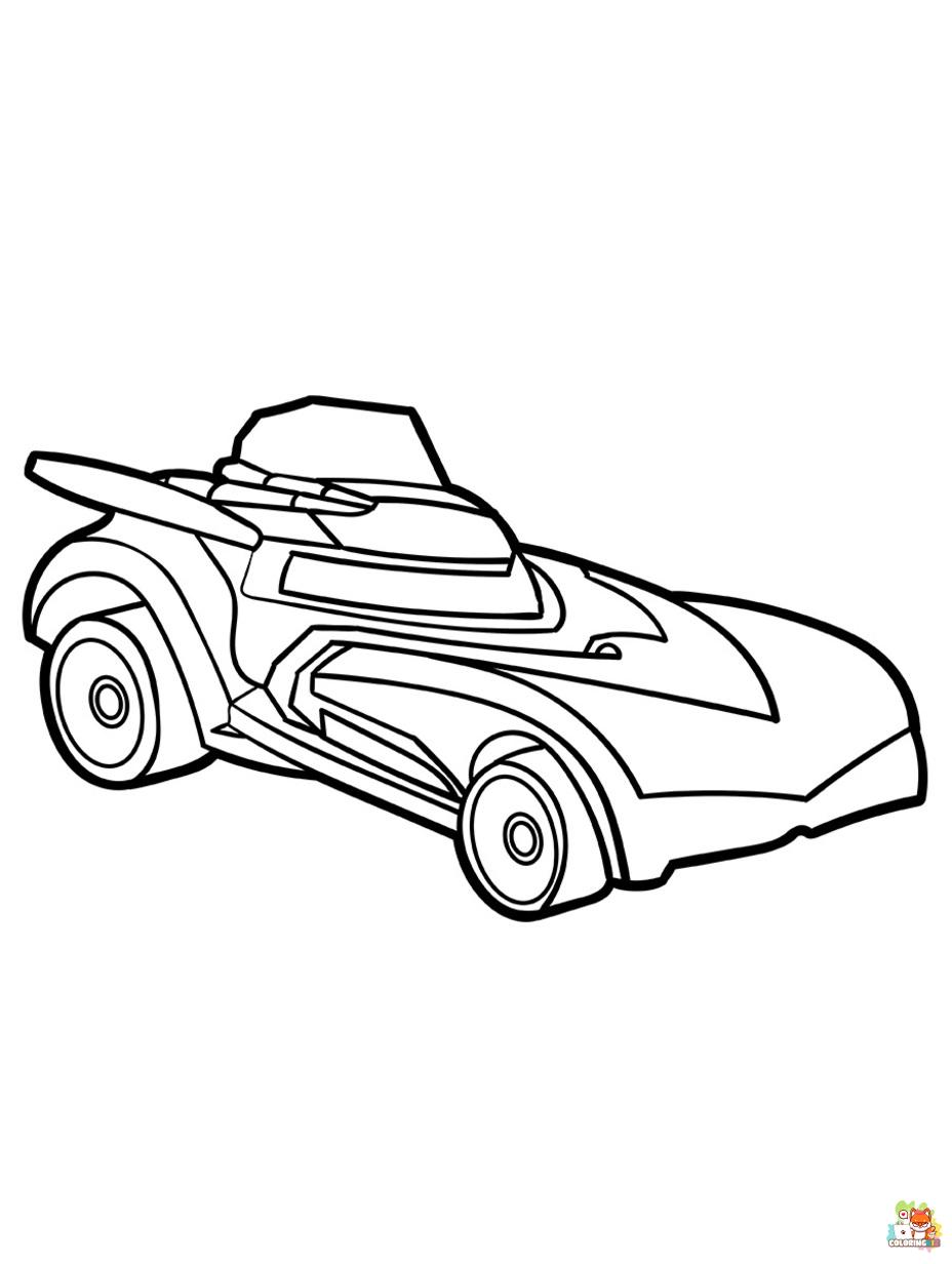 Free hotwheels coloring pages for kids